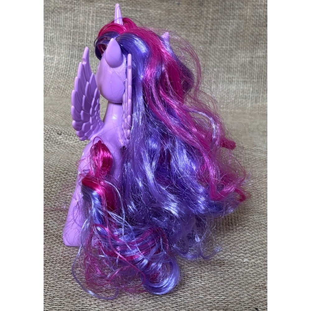 My Little Pony Twilight Sparkle Doll Figure Purple Pegasus Unicorn Plastic Toy - Picture 2 of 10